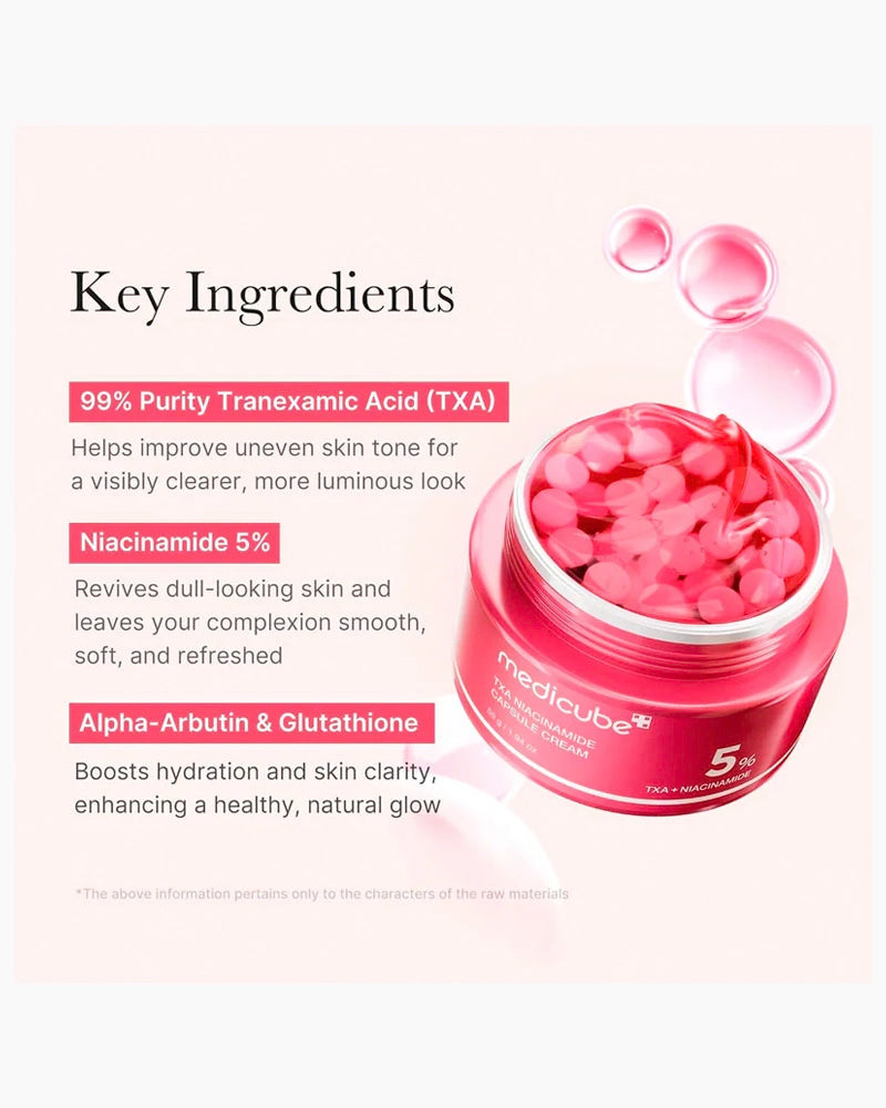 Medicube TXA Niacinamide Capsule Cream