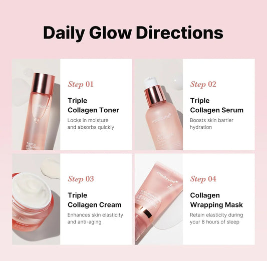 Kit MEDICUBE Collagen Booster Glow