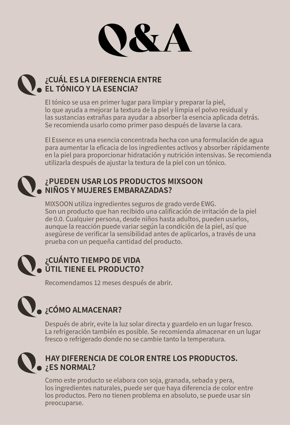 mixsoon Bean Essence