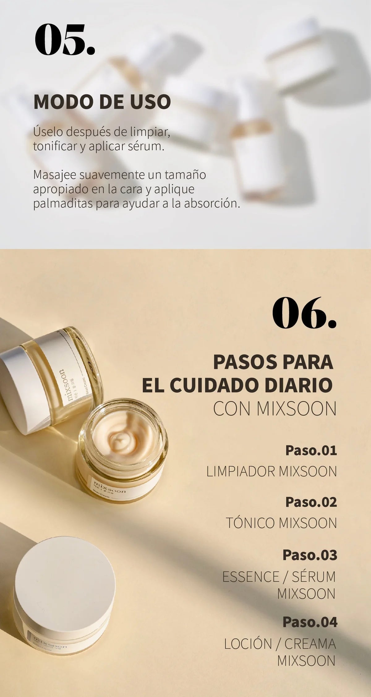 mixsoon Bean Cream 50ml