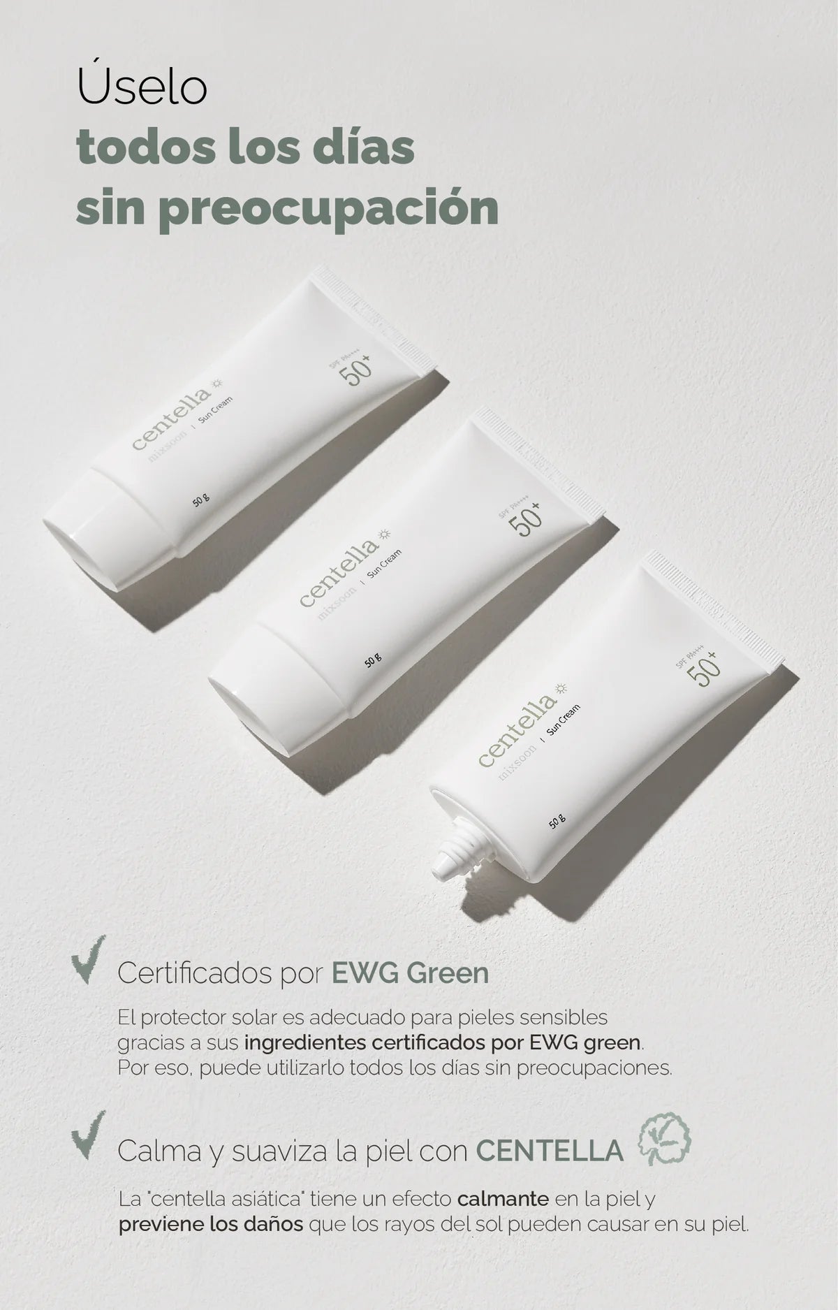 mixsoon Centella Asiatica Sun Cream